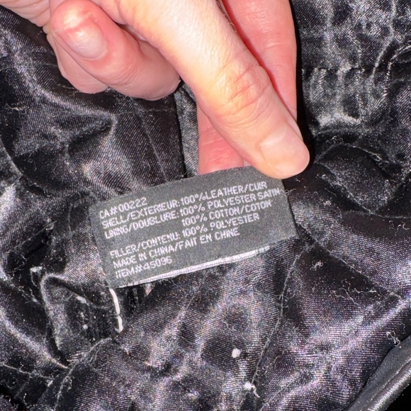 Vintage Jessica Black Leather Jacket - Picture 5 of 5